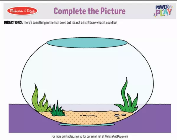 Complete The Picture Fish Bowl